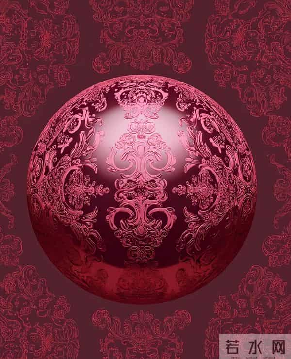 立体彩球 - 壁纸