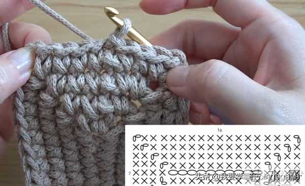 玩转基础款包包钩编,双扭条肩包教程,大方实用简约耐看