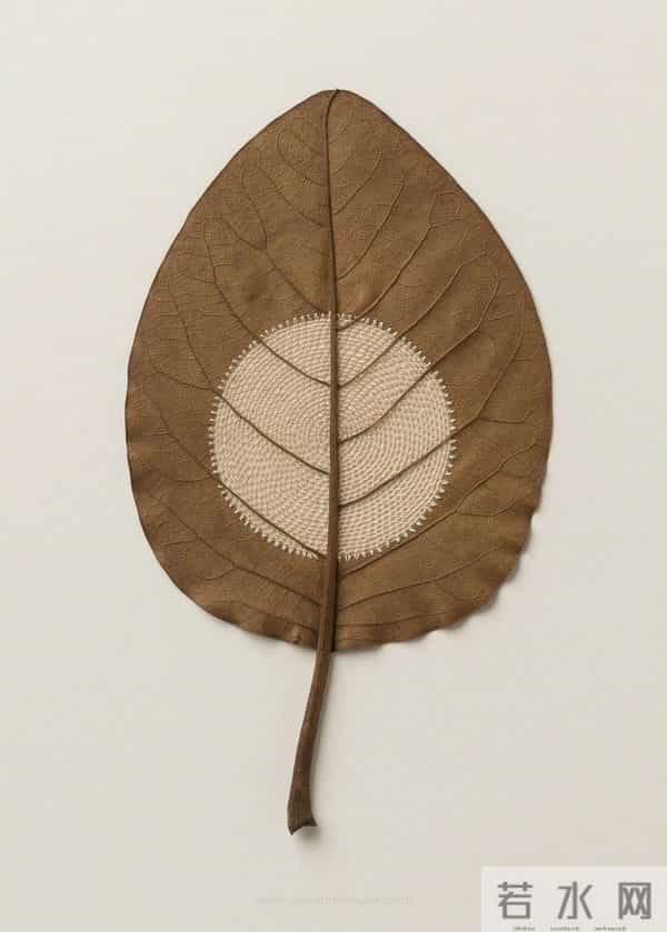 艺术家的手里真的什么都可以变美！艺术家 Susanna Bauer 树叶的艺术