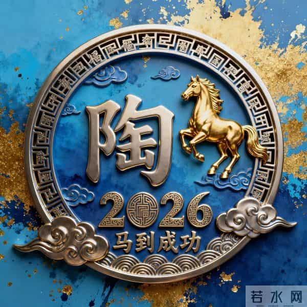 蓝金配色贵气到发光！传统回纹+鎏金泼墨背景，中式美学狠狠拿捏~