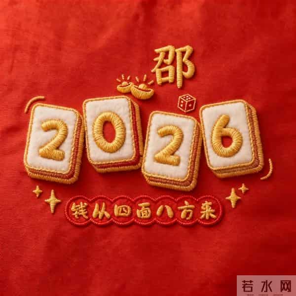 2026好运姓氏头像来啦｜2026 钱从四面八方来！
