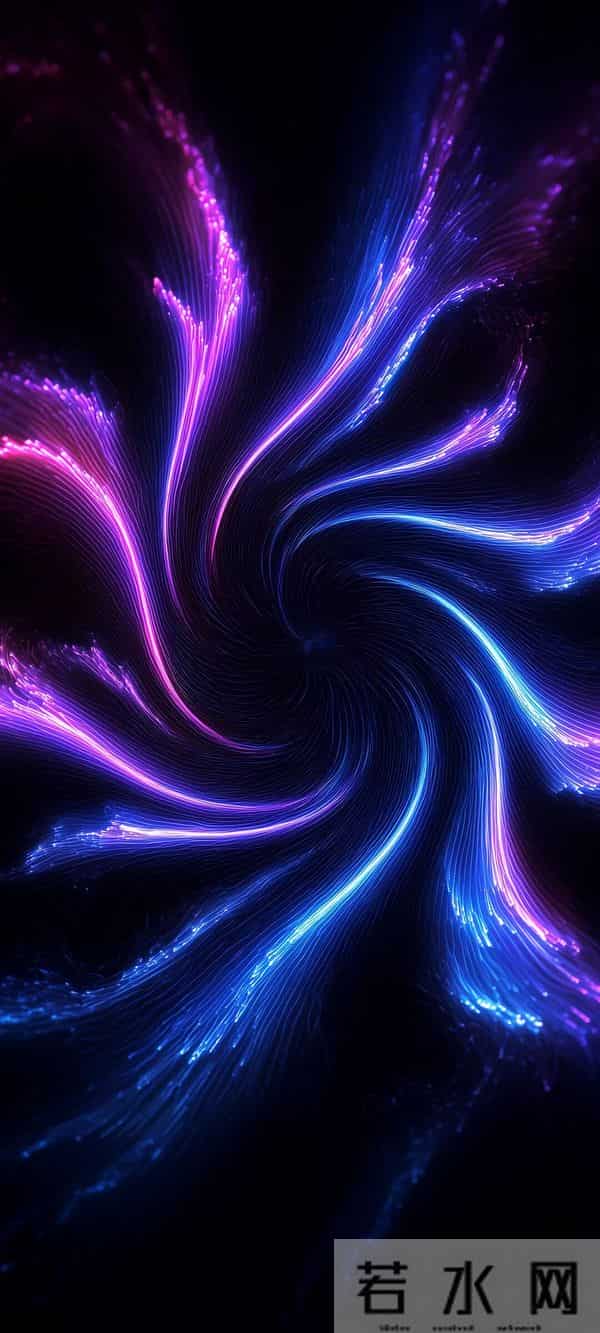 8K壁纸：深色锁屏