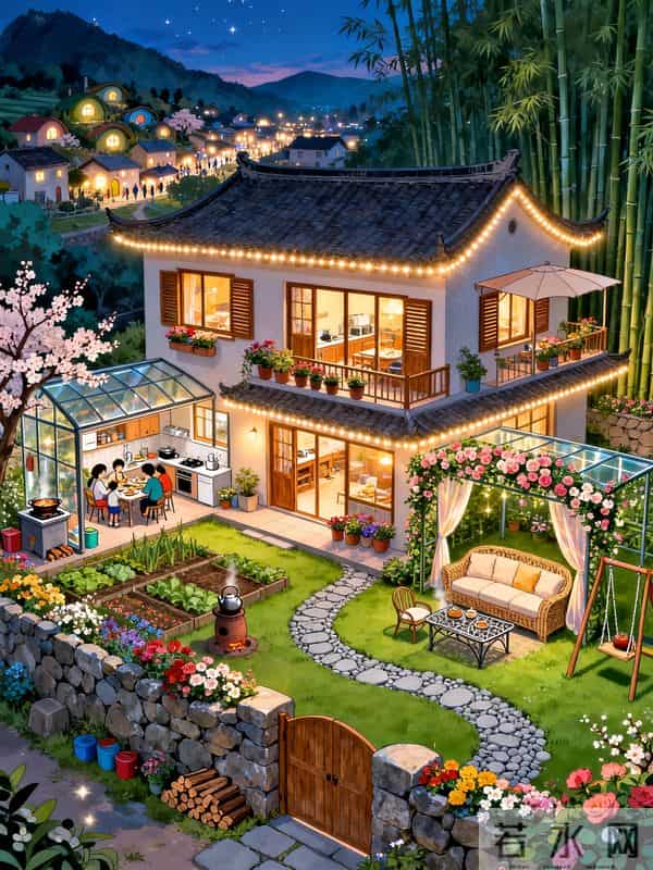 山居宅院，偷得浮生半日闲