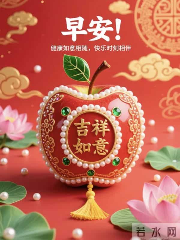 早安吉祥，让健康如意相随，让快乐时刻相伴，让每天平平安安