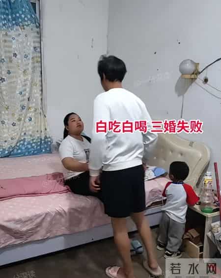 湖北33岁女子三婚再翻车，被丈夫扫地出门崩溃，网友，纯属活该