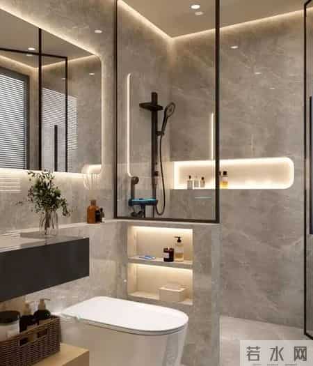 越来越多人厕所不装马桶,洗手台也不要!看人家这样设计,真先进