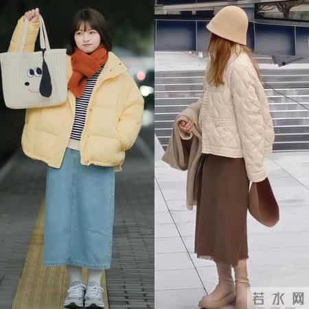 “羽绒服+半裙”才是冬日最美穿搭，洋气又减龄，适合4、50岁女人