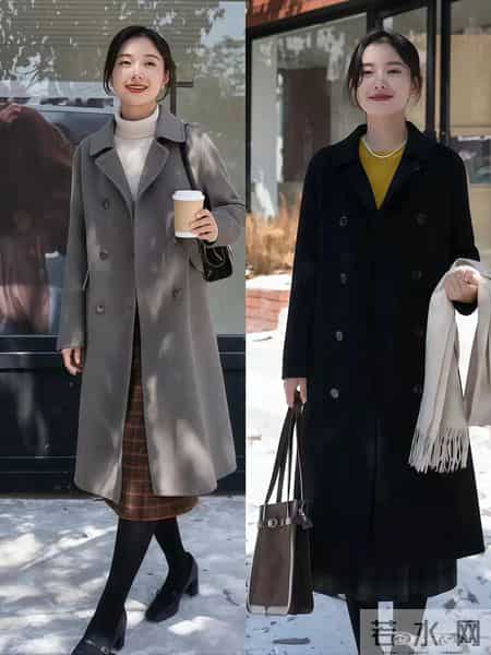 “大衣+连衣裙”=今年最时髦穿搭！优雅又洋气，关键是特有女人味