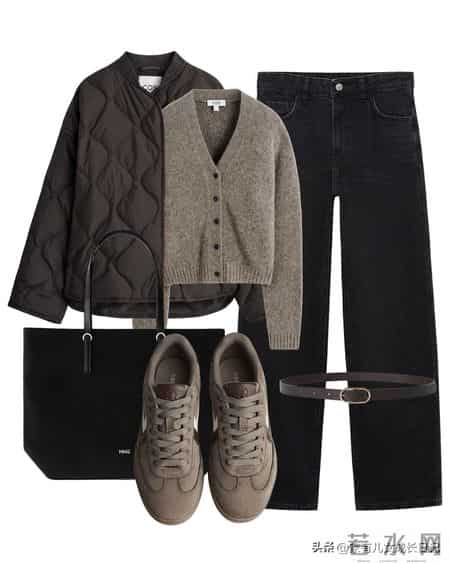 一周不重复简约时尚，解锁春日松弛感穿搭，勃艮第红与丹宁的碰撞