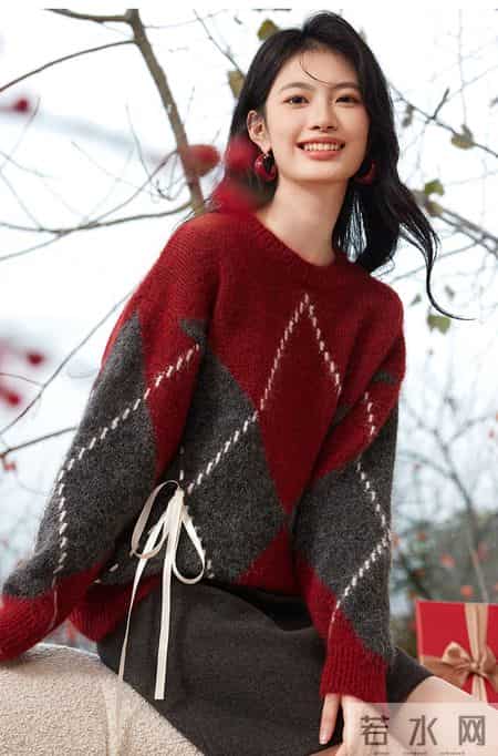 冬日超火的一组配色：灰+红，好看显高级！