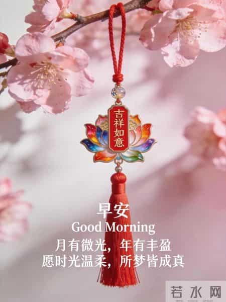 早上好早安祝福美图-人间有爱一片金，相互牵挂心连心