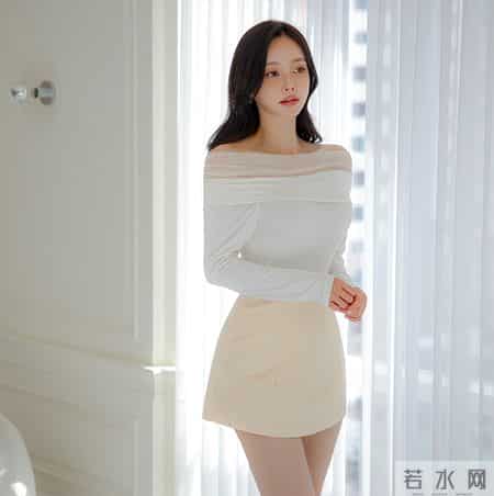 米白柔纱轻熟套装｜是纱帘里的奶油甜柔美人