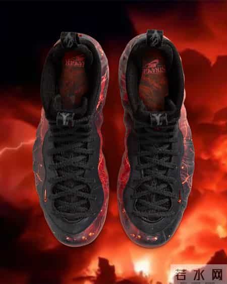 Nike 携手《怪奇物语》打造联名版 Air Foamposite One「Upside Down」
