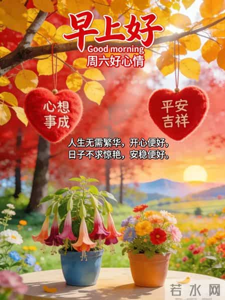 1月31日周六早安，1月再见，2月你好，所遇皆美好，未来皆可期。