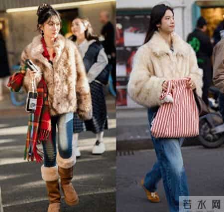 去了上海才发现:很少人穿羽绒服,满街都是大衣、皮草,时髦高级