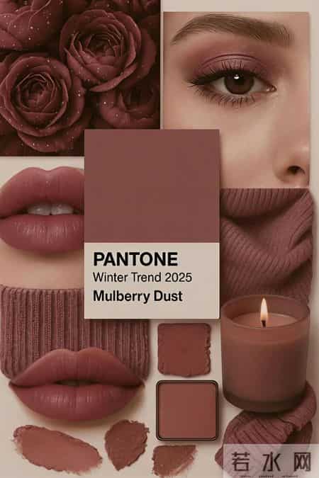 2026春夏流行色｜暖棕红系霸屏！Mauvewood×Marsala开启「疗愈系复古」穿搭时代