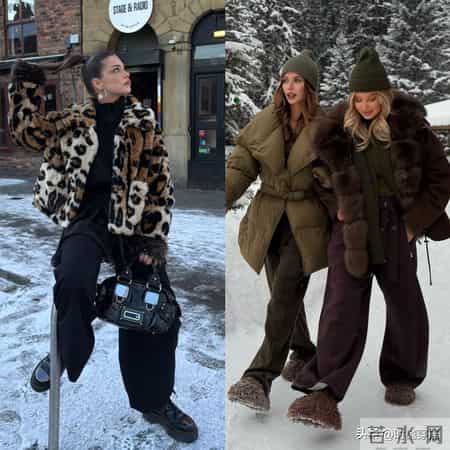 零下10度穿不臃肿！ins博主都在学的雪地穿搭法