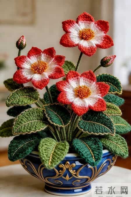 辞职宝妈的治愈魔法：摔碗崩溃后 她用毛线钩出满屋繁花 才发现原来