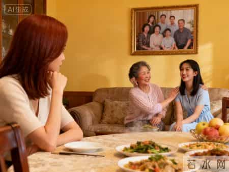 家庭聚会上姨妈连夸继姐贤良淑德，还指责我不争气，我放下茶杯淡淡问：“她这么好，怎么当年没人选她？”