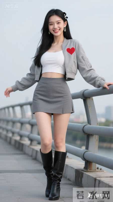 简约灰白配加红心点缀，清爽又吸睛