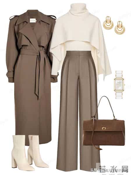 职场氛围感进阶：高级感通勤穿搭秘籍色系心法，同色系穿搭的质感