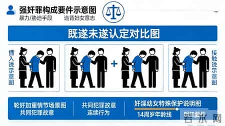 强奸罪解析：既遂未遂认定标准与轮奸、奸淫幼女加重情节全梳理