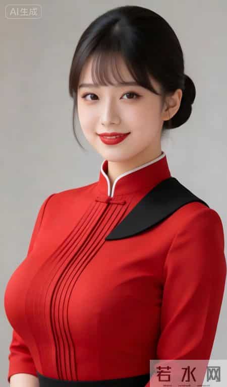 红黑拼色制服的魅力