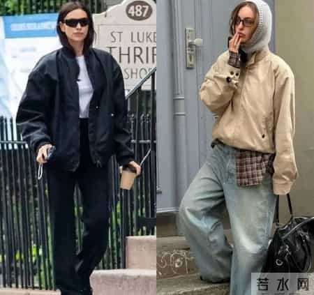 短大衣+阔腿裤,羽绒+阔腿裤,冬天这样穿,告别臃仲,穿出不一样的感觉