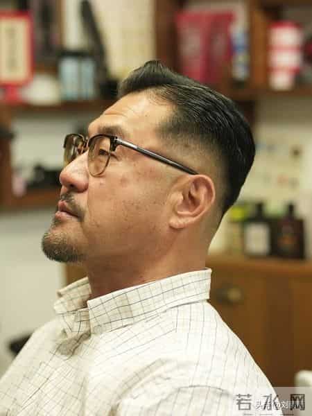 美式复古渐变短发：硬朗线条里的复古与个性狂欢