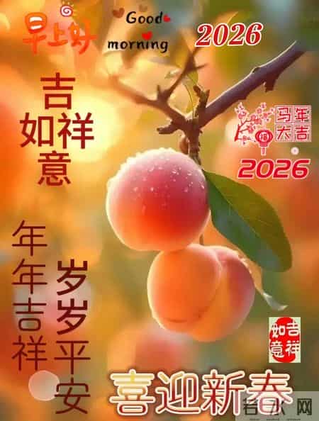 早安朋友！喜迎新春