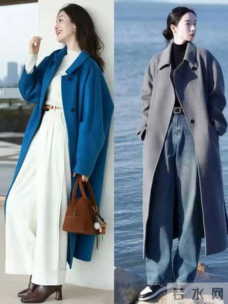今年过年最流行的穿法：大衣+阔腿裤，高级又时髦，太美了！