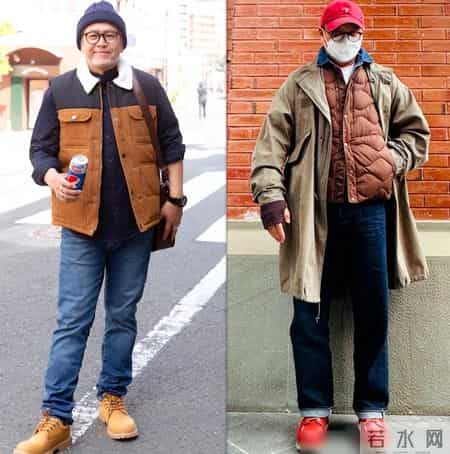 50岁男人冬季同学聚会这么穿，保暖减龄不臃肿，轻松不输当年班草