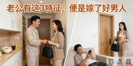 老公有这3特征,便是嫁了好男人