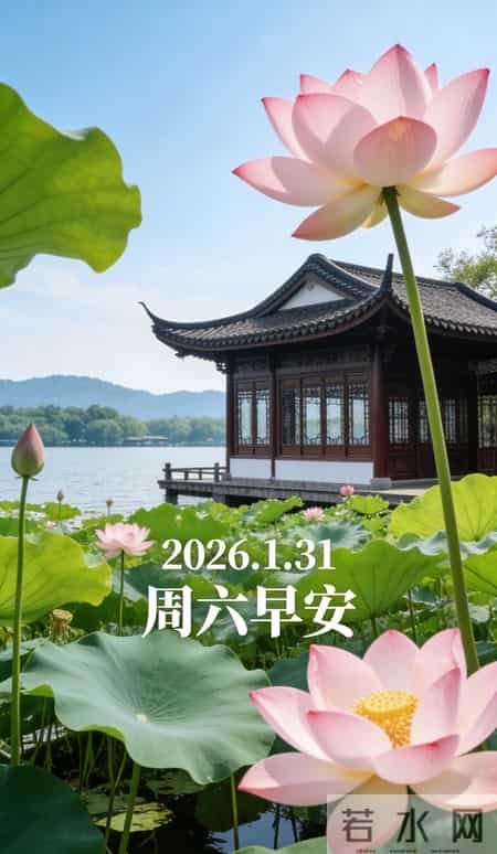 2026.1.31 1 月再见！周六早安愉快！最新周六早上好祝福图片