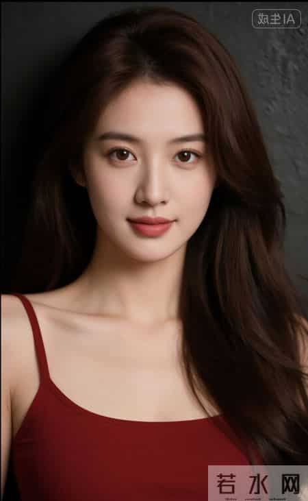 酒红色吊带衫的魅力