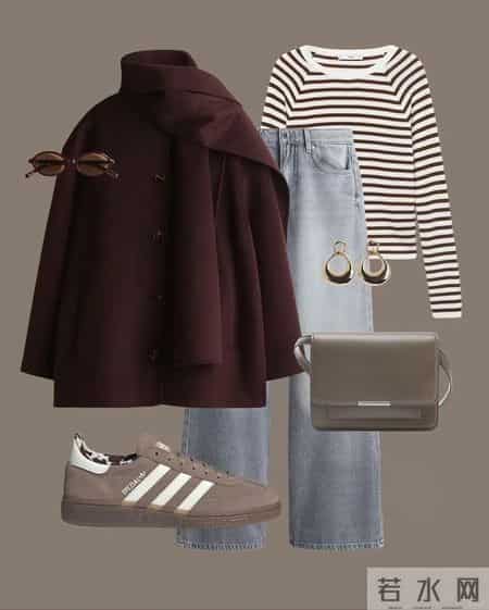 短款外套穿搭分享 干脆利落超级好看呀！