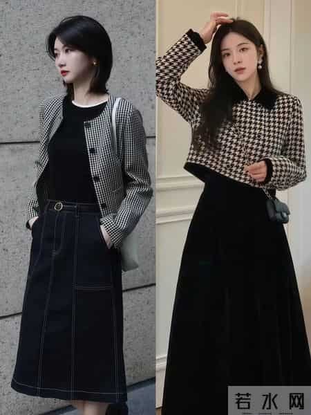 黑色+白色,时髦又好看,经典永不过时!