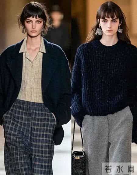 今年流行一种高级色,叫“深井蓝”,比克莱因蓝洋气,回头率高