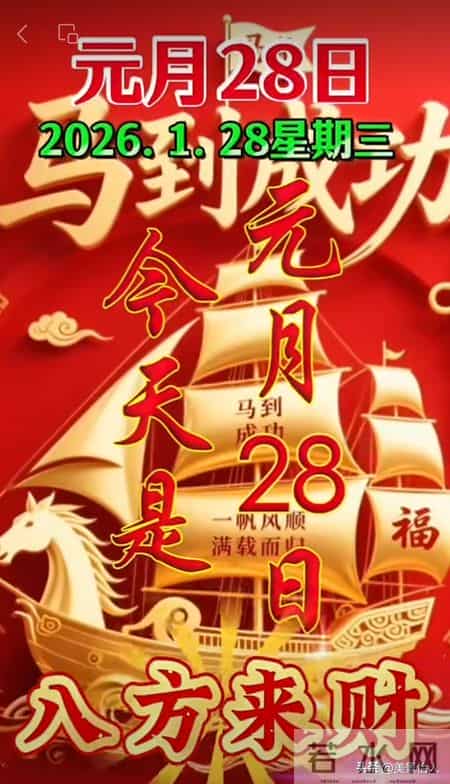 2026.01.28号周三早安祝福美图