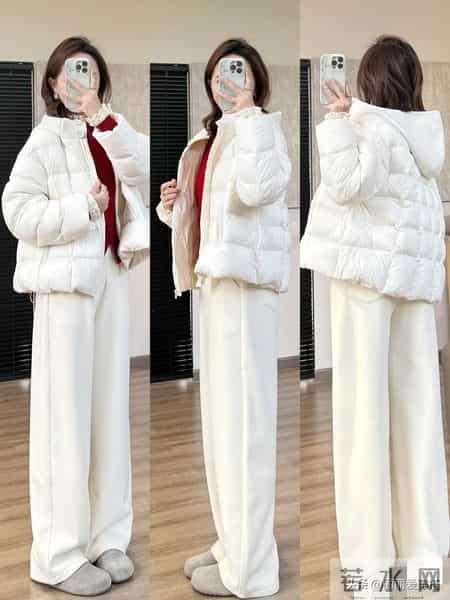 冬日“发光”穿搭｜白裤子+外套的万能公式