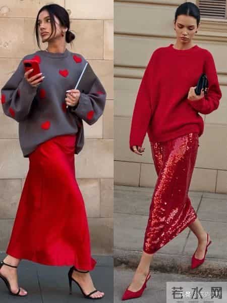 2026马年红黑杀疯了!这才是新年街头的王炸配色