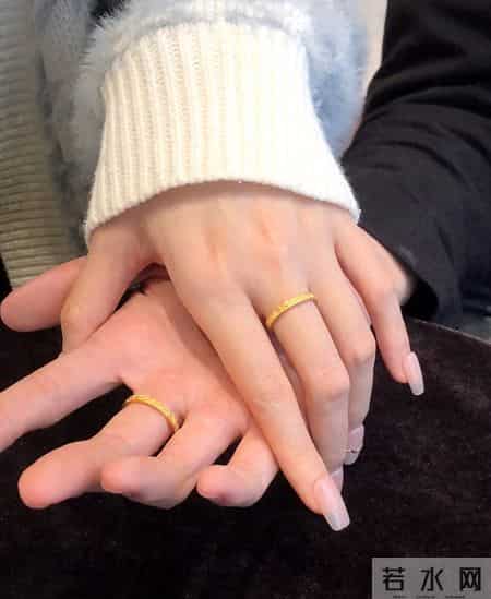 我太爱我的素圈黄金戒指了！低调又精致，天天戴都不会腻～