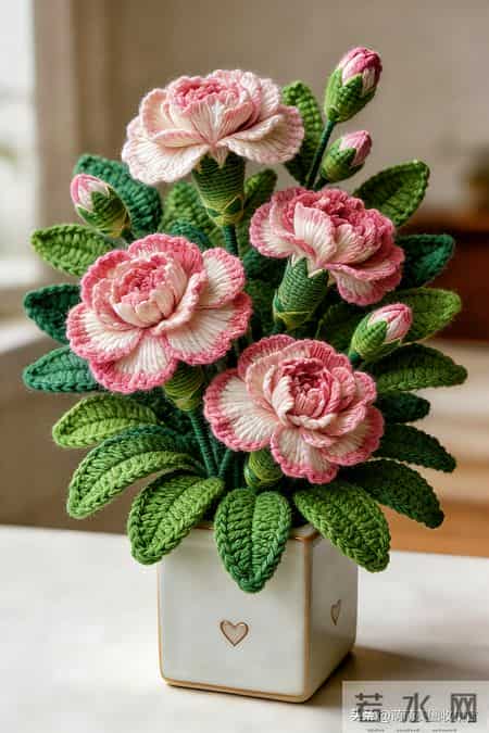 辞职宝妈的治愈魔法：摔碗崩溃后 她用毛线钩出满屋繁花 才发现原来