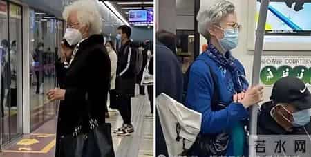 被上海地铁奶奶惊艳到了！白发不染、不披丝巾，却个个优雅又洋气，