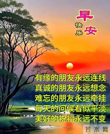 31张每天不重样的早安祝福唯美图片，早上好暖心祝福语精选大全