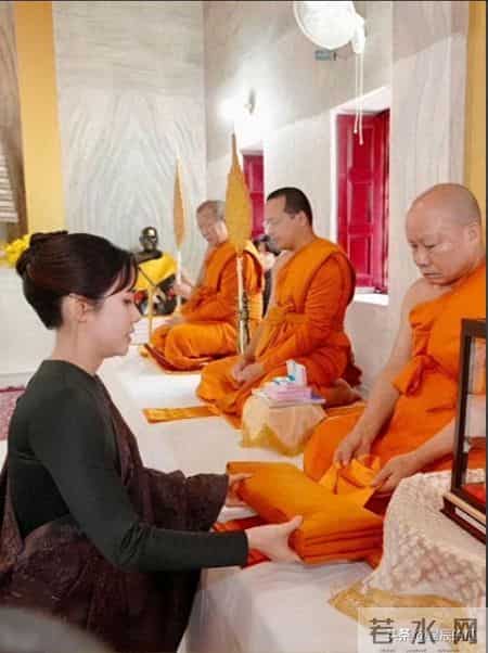 诗妮娜新造型美翻了，穿沙丽360度无死角，印度风体验卡风情万种