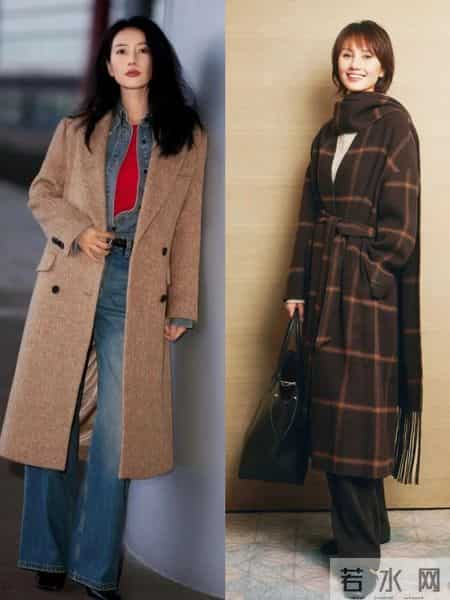 跟着高圆圆、朱珠穿大衣，松弛又减龄！