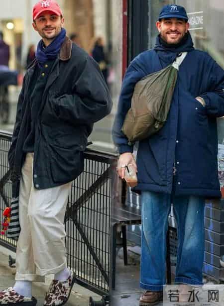 看中国大叔，再看法国大叔，我懂了：年纪大要少穿羽绒服、冲锋衣