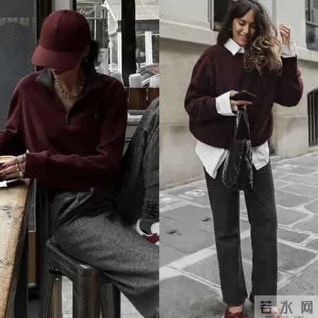 今冬火了一组绝美配色：“红色+灰色”！不仅高级大气，还超减龄