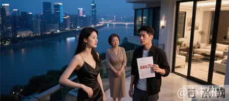 我妈陪嫁880万，我转头就全款买了套江景房，未婚夫急了